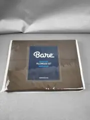 New Bare Home Microfiber Pillowcase Set 20" X 30" Ultra Soft Standard Set Of Two