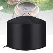 22 inch Patio Round Fire Pit Cover Waterproof BBQ Gas Grill UV Protector Outdoor