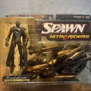 McFarlane Spawn Nitro Riders Flashpoint Figure Motorcycle Series 16 (Z3) NIB