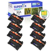 8PK CE390A 90A Toner Cartridge For HP LaserJet M4555h M601n M602dn M603n M603xh