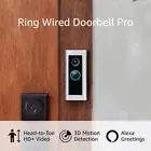 Ring Wired Doorbell Pro 2 Video Doorbell Pro 2, Black