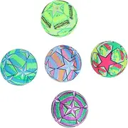 Kisangel Inflatable Beach Balls 5 Pack Floating Pool Toys Child Toys Soft Pool Balls for Birthday Parties Water Games Random Style