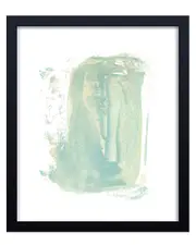 Ready2HangArt Sea Green Wave Framed Print Wall Art