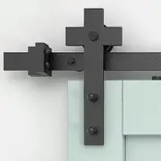 Cross Side Monut Barn Door Hardware
