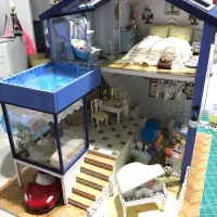 在飛比找蝦皮購物優惠-西雅圖diy小屋 袖珍小屋成品