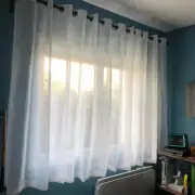 White Tulle Short Curtain for Living room Solid Sheer Voile Curtains for Kitchen