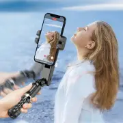 Gimbal Stabilizer For Smartphone; 2 Axis Selfie Stick Tripod With Face Tracking;