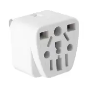US Travel Plug Adapter EU/UK/AU/In/CN/JP/Asia/Italy/Brazil to USA (Type B),1873
