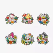 Hello Kitty and Friends Tattoo Blind Box Enamel Pin NEW Full Set by Loungefly