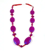 Lil' Jumbl Baby Teething Bracelet FK002 Metallic Fuchsia