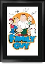 HWC Trading Family Guy Seth MacFarlane Gifts Printed Signed Autograph Picture for TV Memorabilia Fans - A3 Framed