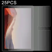 25-Pack Tempered Glass Film For Microsoft Surface Pro 7 - 9H 2.5D Explosion-Proof