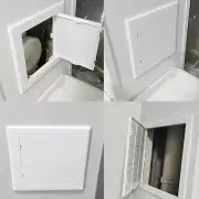 1pc Access Panel Inspection Hole ABS Access Doors Wall Ceiling White Hatch Cover