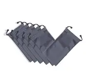 Microfiber Waterproof Drawstring Pouch,Soft Storage Bag for Cell Phones Power