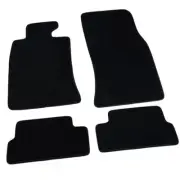 4 Pc Factory Fit Black Front Rear Carpets Nylon Floor Mat For 07-13 Mini Cooper (for: Mini)