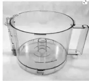 Cuisinart Food Processor DLC-865AGTXT1 TRiTAN WORK BOWL