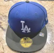 Hat Size 7 1/4 New Era 59Fifty LA Los Dodgers City Connect Cap - Blue NEW