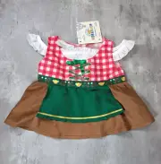 Build A Bear NEW German Dirndl Dress Outfit Gift