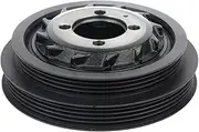 SCITOO Harmonic Balancer 23124-38200 2312438210 Crankshaft Belt Drive Pulley 2001-2004 for Hyundai Santa Fe 1999-2005 for Hyundai Sonata 2001-2004 for Kia Magentis 2001-2006 for Kia Optima