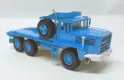 HO 1/87 BERLIET GPO 17P 6X6 - BLUE - Ready Made Resin Model by Fankit Models