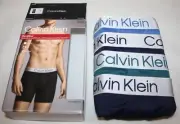 4 Calvin Klein Boxer Briefs Microfiber Stretch Multicolor 4 Pack Underwear $54.