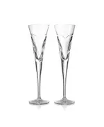 Waterford Wishes Love & Romance Toasting Flutes, Set of 2