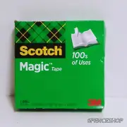 Scotch Magic Tape 1 Roll Invisible Tape, 1" x 2,59 (72 yards) 1 EA 3" core