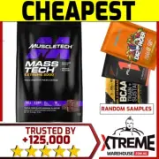 MUSCLETECH MASS TECH 12LB EXTREME 2000 // BULKING PROTEIN SUPER WEIGHT SERIOUS @