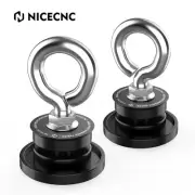 NICECNC 2PCS Lock Tie Down Anchors Cargo Anchor For Polaris RZR XP 1000 Turbo