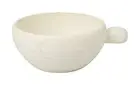 Pot (White) Small Dish Deep Plate Direct Fire OK One-Handed Pot Pot From Japan