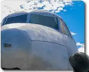 Each Custom Mouse Mat,Aircraft Sly Wings Landing Chassis Take Off Mouse Pad with Stitched Edge