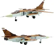 Replica Pre-Build Aircraf 1/72 for Scale Die-cast Su-24MK Fighter Model Movable Alloy Collectible Airplane Model Display Gifts Collection Gift Display
