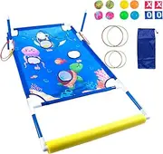 Jeruytgh Kids Cornhole Game Set | Corn Hole Outside Games - Outside Cornhole Activities Toy for Toddler 3 Year Old Boy Birthday