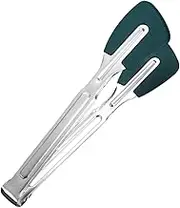 Kitchen Scales with Silicone Tips, Cooking Cells with Silicone Tips, Stainless Steel Buffet Tongs, Anti-Calculus Service Utensils, Légers Po Kitchen Tools