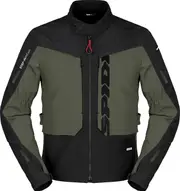 Spidi Terran, textile jacket , color: Black/Olive , size: L