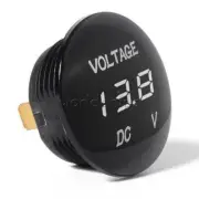 DC 12V-24V White LED Panel Digital Voltage Meter Display Voltmeter for Car