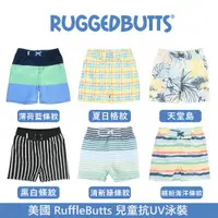 在飛比找蝦皮商城優惠-美國 RuffleButts 男童抗UV 泳褲/沙灘褲