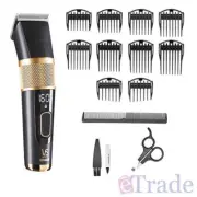 VS Sassoon The XPERT CLIP Hair Haircut Clipper Trimmer Cordless Kit 16 Piece