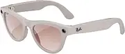 Ray-Ban Meta Skyler glasses with Meta AI | Built-In HD 12 MP Camera | Open Ear Speakers with Mic | Charging Case