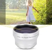 AKLOSIPY 0.45X Silver Wide Angle Ro Lens with I-Reflective Coating for 37mm Camera Lenses