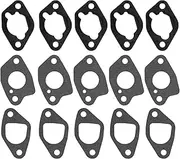 15 Pcs Carburetor Gasket Sets, Predator 212cc Head Gasket Kit Compatible with Generac Champion MTD Coleman Baja Predator 196cc 200cc 208cc 212cc Honda Clone GX160 GX200 Engines & Generators