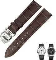 [KAVJU] 20mm 21mm 22mm Black Brown Blue Genuine Leather Watchband Fit For Iwc Jaeger LeCoultre MASTER Cowhide Watch Strap Accessories
