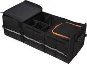 Generic Multi Compartment Car Organizer 105L Capacity, Leakproof Cooler Bag, Anti-slip Design, Suitable for SUV, Minivan, Truck, Outdoor Activities, Home Organization,