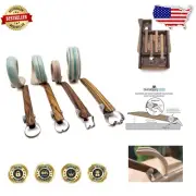 Versatile 4-Pack Pottery Handle Tool Set - Handheld Clay Extruder with Precision