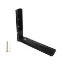 Wall Mounted Stainless Steel Microwave Oven Shelf Sturdy and Practical Design