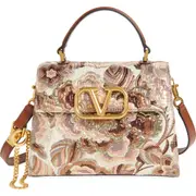Valentino Garavani Small VSling Quilted Metallic Jacquard Top Handle Bag in Multi at Nordstrom One Size