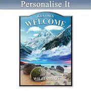 Kia Ora Personalised Welcome Sign
