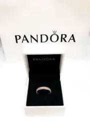 NEW Authentic PANDORA Rose Gold Radiant Inspiration Within CZ Ring 180909CZ