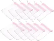 GREENADSCAPE 100pcs Drawstring present Bags Elegant Mesh Candy Bags for Weddings Parties and Favors for Soaps Jewelry and DIY Goodies