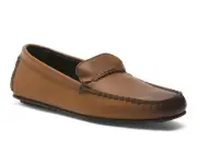 Allen Edmonds SUPER SPORT DRIVER Mens Mocha Brown Leather Driver Loafers 10 D